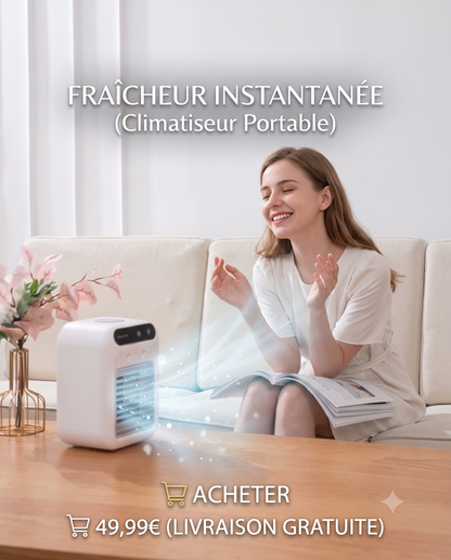Climatiseur portable à refroidissement par eau