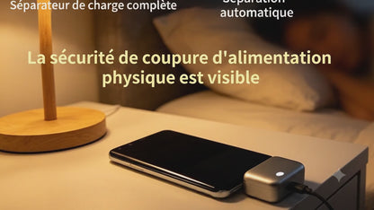 Adaptateur avec arrêt intelligent